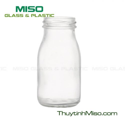 Chai thủy tinh 200ml nắp vặn