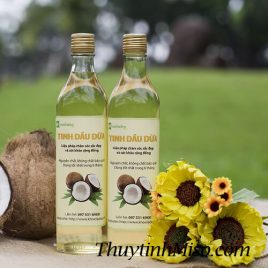 chai thủy tinh vuông 500ml nắp nhôm