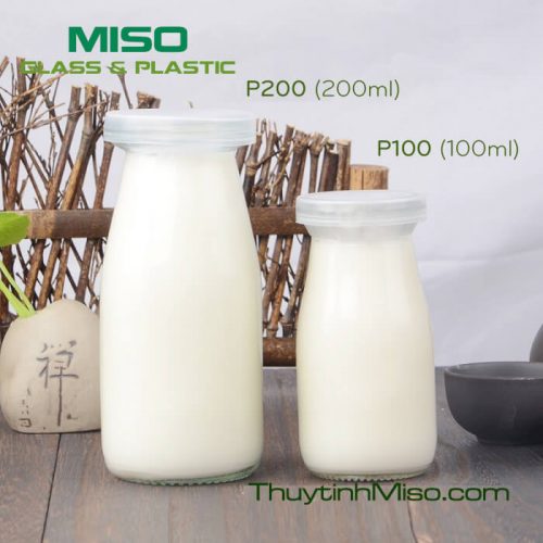 Hũ thủy tinh pudding 200ml