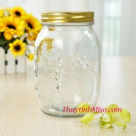 Hũ hoa văn 500ml