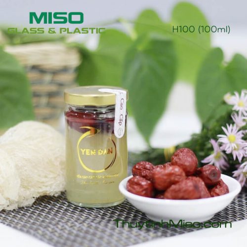 Hũ thủy tinh tròn 100ml 2