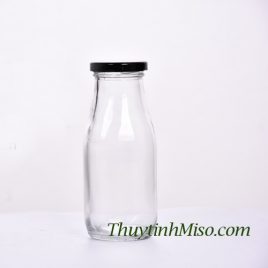 Chai thủy tinh 300ml nắp thiếc