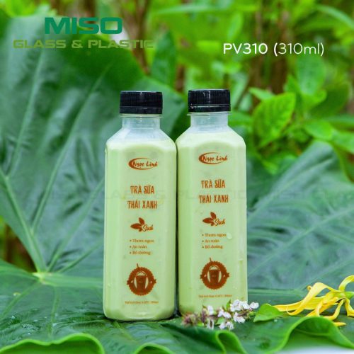 Chai nhựa PET vuông 310ml