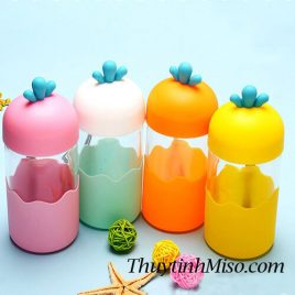 Chai thủy tinh củ cải 350ml
