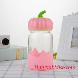 Chai thủy tinh nắp bí ngô 350ml 2
