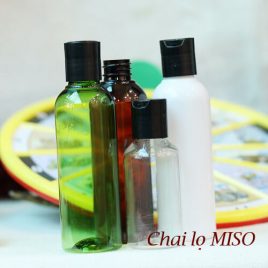 Chai nhựa PET nắp bật