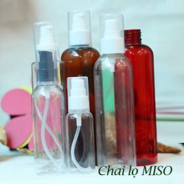 Chai nhựa PET xịt giọt