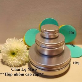Hũ nhôm đựng son