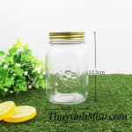 Hũ thủy tinh mason 500ml
