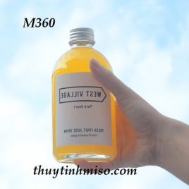 Chai thuy tinh tron 360ml