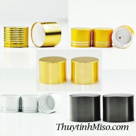 Nắp mạ xi + nhỏ giọt chai tinh dầu
