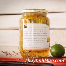 hũ thủy tinh 850ml nắp thiếc