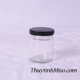 Hũ thủy tinh tròn lùn 100ml