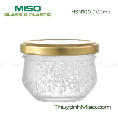 Hũ thủy tinh SEN nhọn 100ml