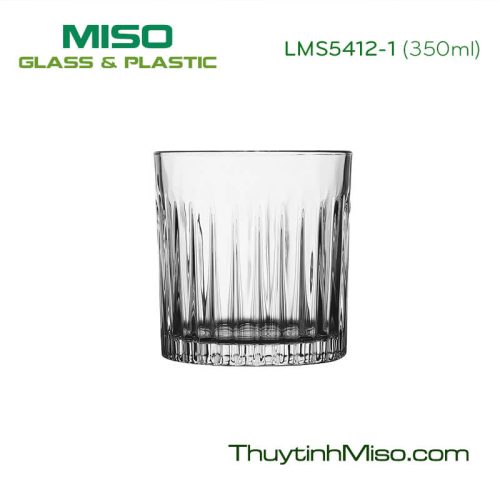 Ly thủy tinh thân sọc LMS5412-1 350ml